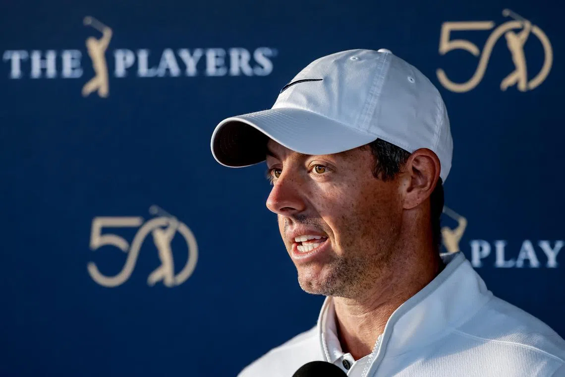 McIlroy said the PGA’s signature events “are not quite capturing the imagination this year compared to last year”.