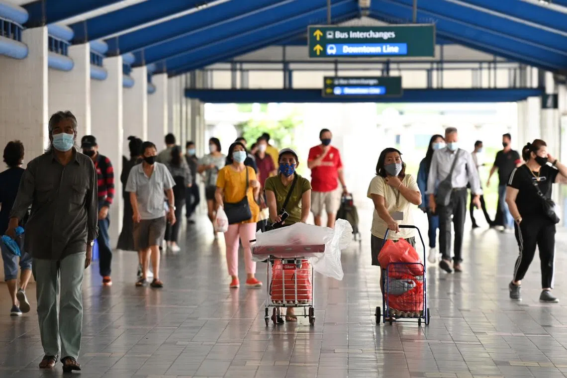 Singapore reverts from next Monday to the lowest status of green from yellow, which is the next level of severity.