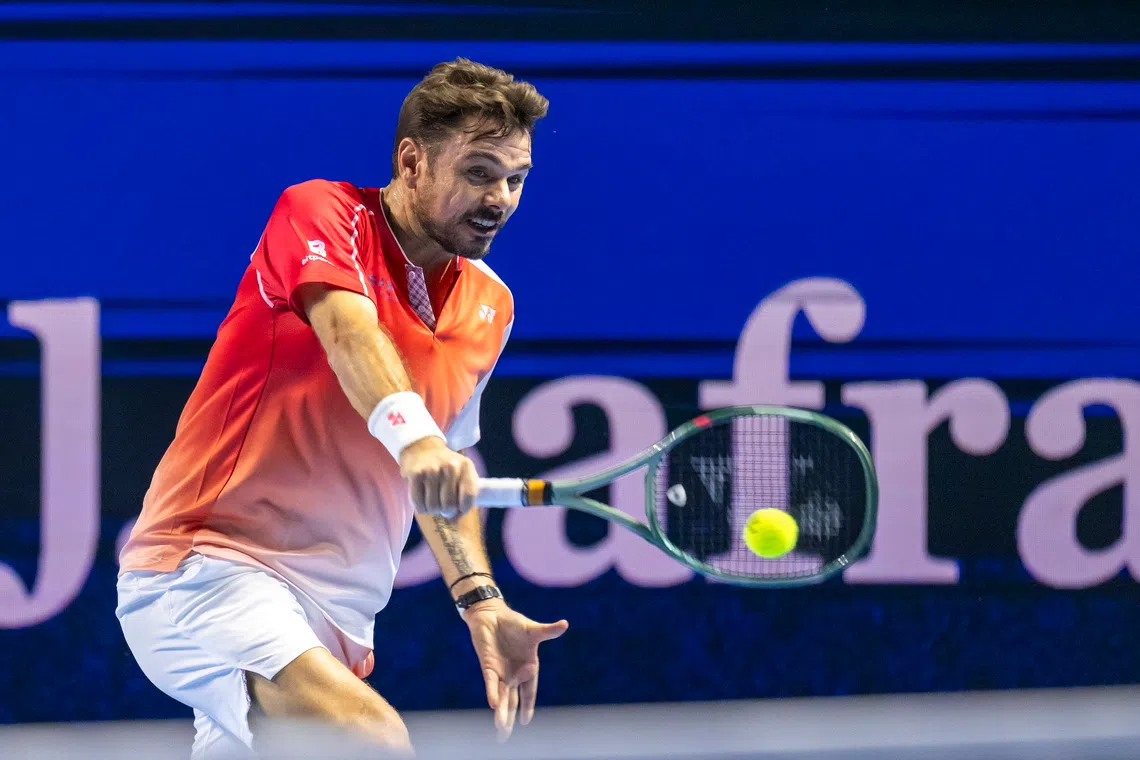 Stan Wawrinka announced earlier the Basel Open in his home country would be his last.
