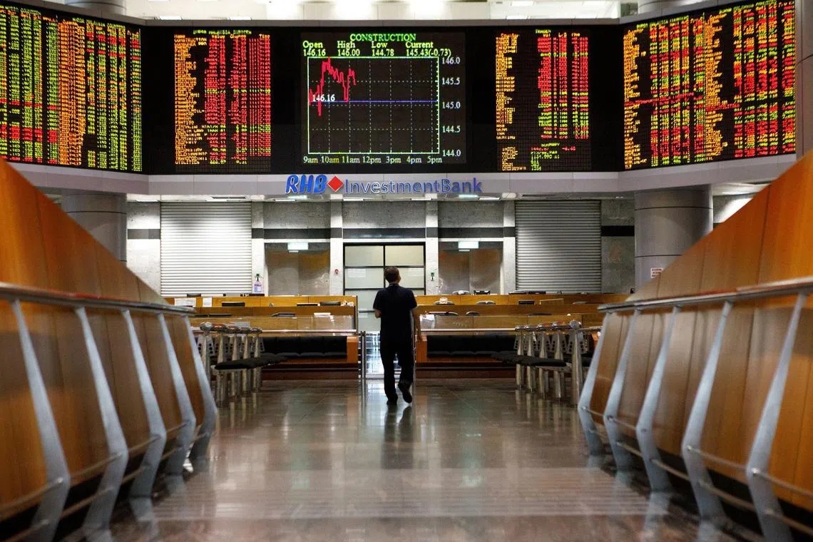 he benchmark KLCI Index jumped as much as 2 per cent, poised for its best day since Aug 24, 2021.