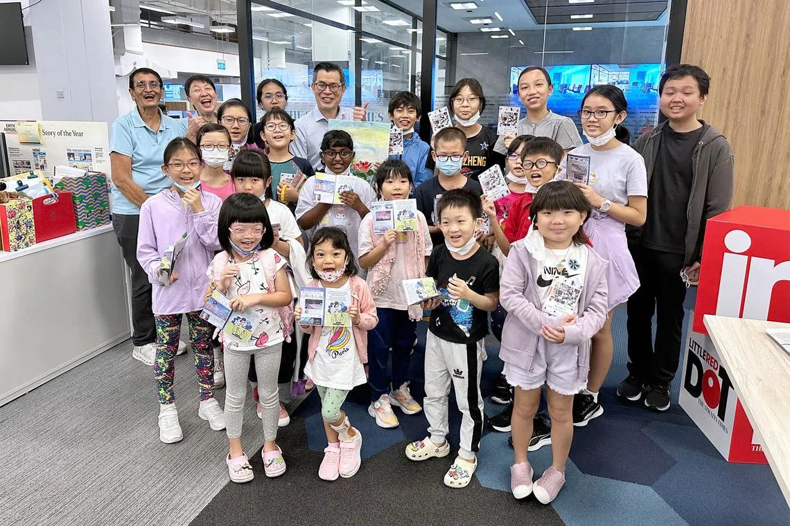 Children from Arc Children’s Centre touring SPH.