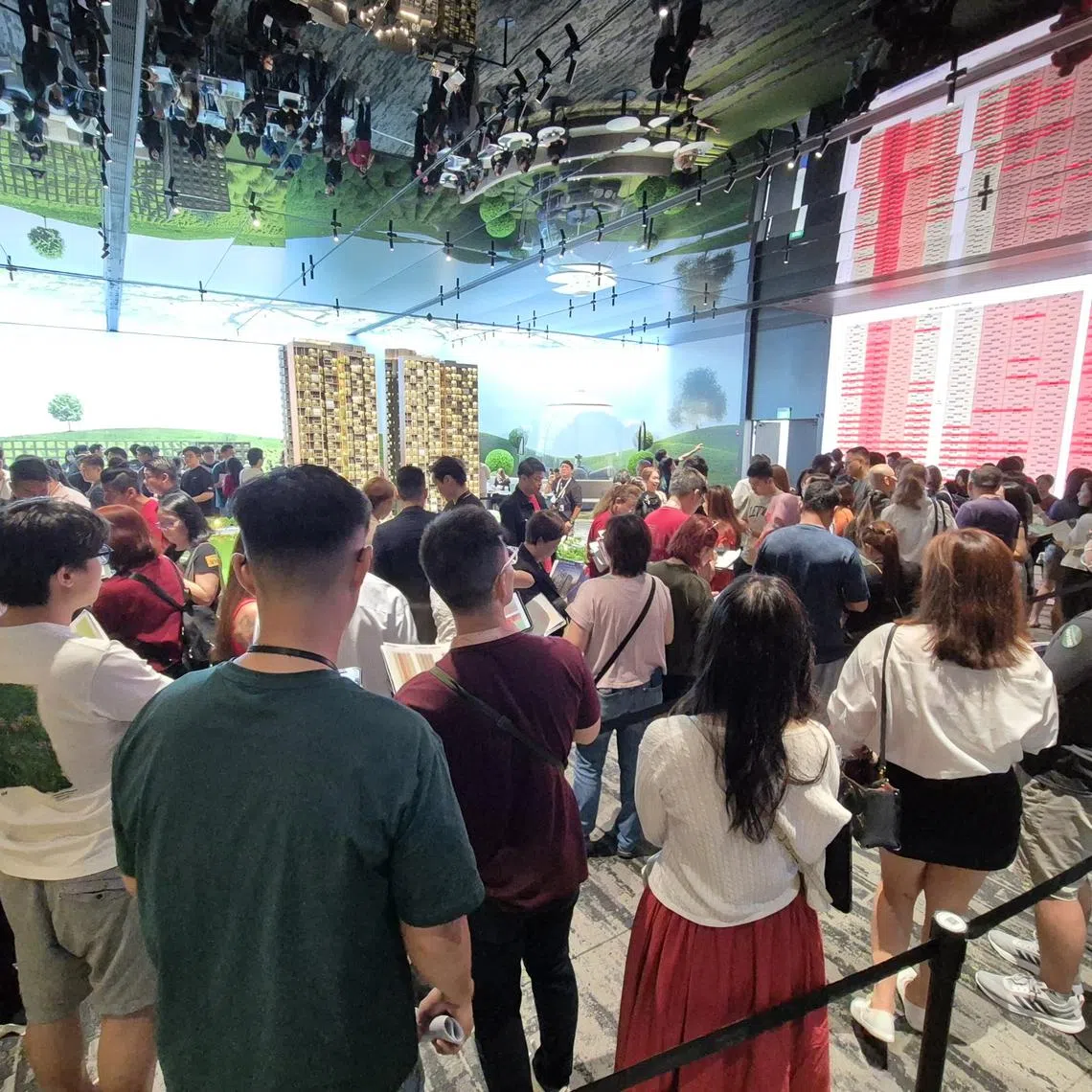 Lyndenwoods sold 96.5 per cent of its 343 units in July at a median price of $2,463 per sq ft (psf).