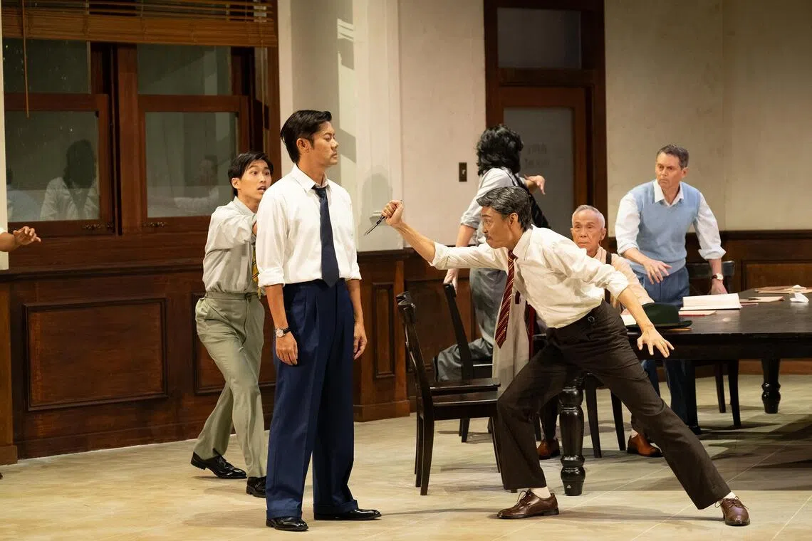 There is something old-school in director Nelson Chia’s take – not unusual – in that it is shorn largely of contemporary gimmicks.