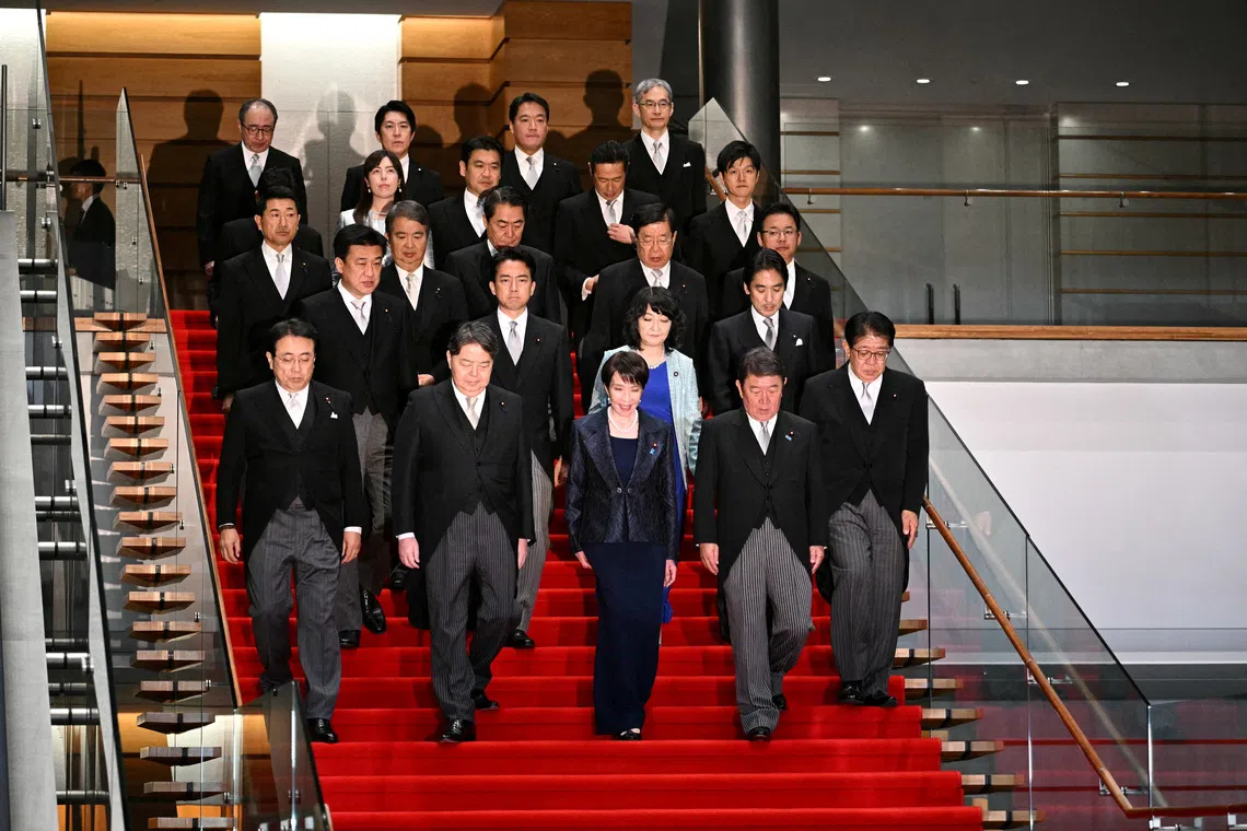 Japan’s Premier Takaichi moves into PM’s official residence