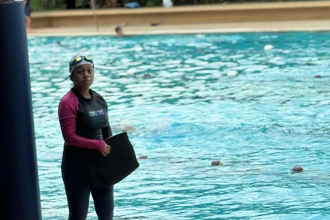 dlpara26 - Humairo Hedir, a 13-year-old who has distal arthrogryposis, is a more confident girl after learning how to swim and breaking the women’s 50m backstroke S7 national record twice in 2024.
