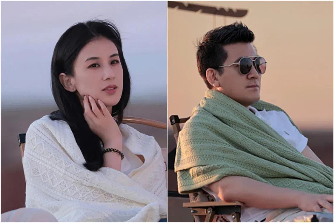Reports of Eva Huang Shengyi and Yang Zi facing marital issues surfaced in 2022.