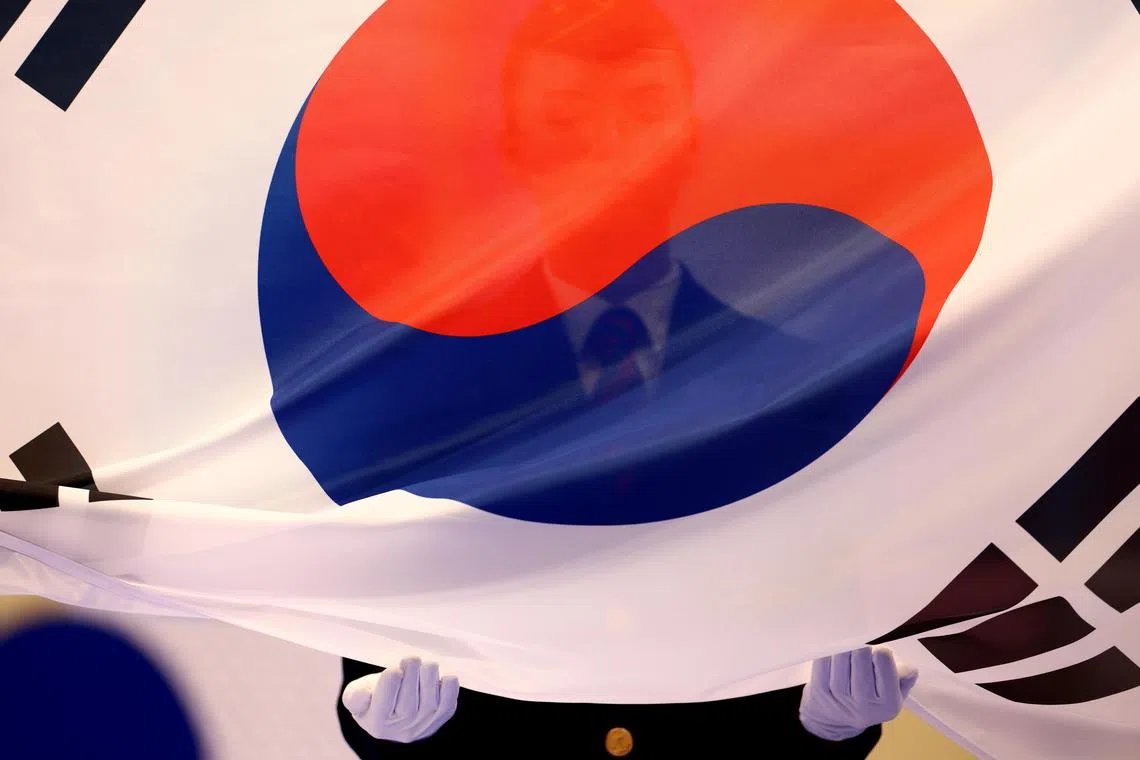 The satellite is part of an intensifying space race on the Korean peninsula.