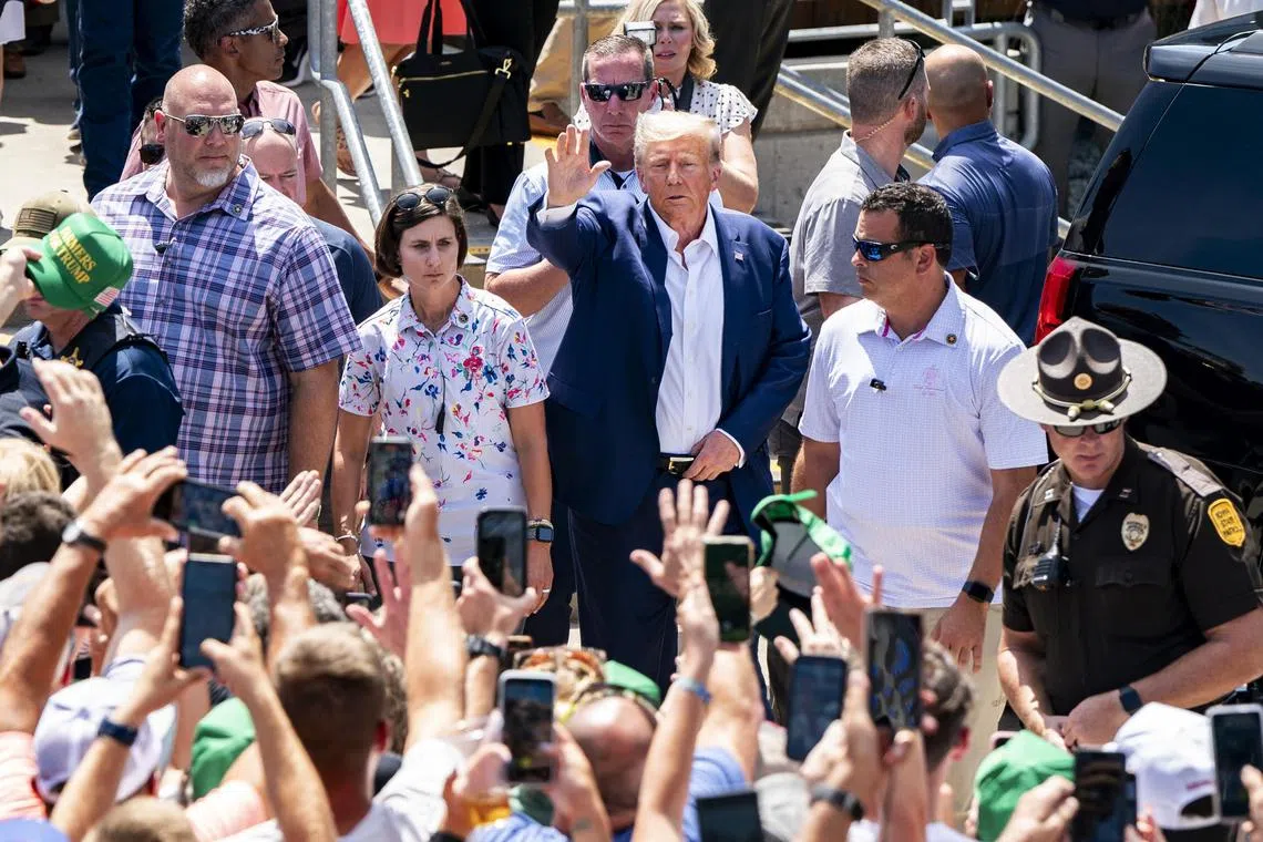 Former president Donald Trump has 40 per cent of Republican voters locked in, poll shows.