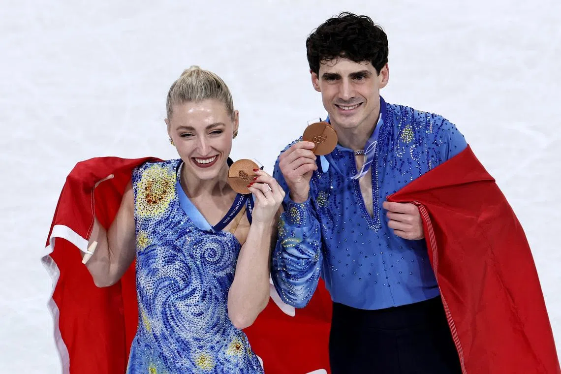 Canada's Gilles and Poirier say Milan bronze is proof of endurance