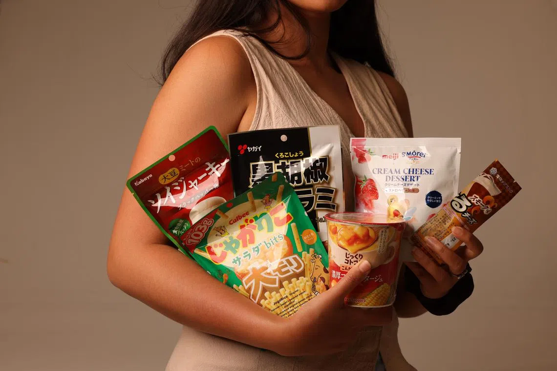 Good-value snacks from Japan include a cream cheese dessert, a soy-based jerky that tastes like bak kwa and an instant corn soup.