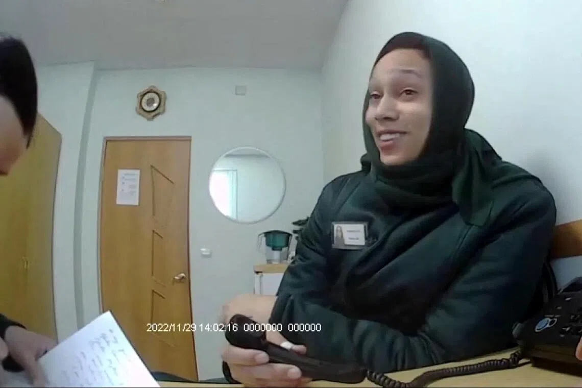 Brittney Griner, who had spent the last few weeks in one of Russia’s most notorious penal colonies, was “full of energy” after being released. 