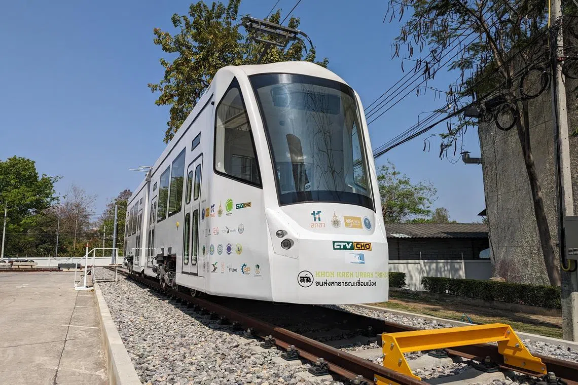 Construction works are supposed to start on Khon Kaen's light rail project by 2024. The multi-billion dollar transport project is the first of its kind to be done without funding from the central government. Local engineers are also working on the prototypes for the light rail carriages. 

Credit: Tan Tam Mei