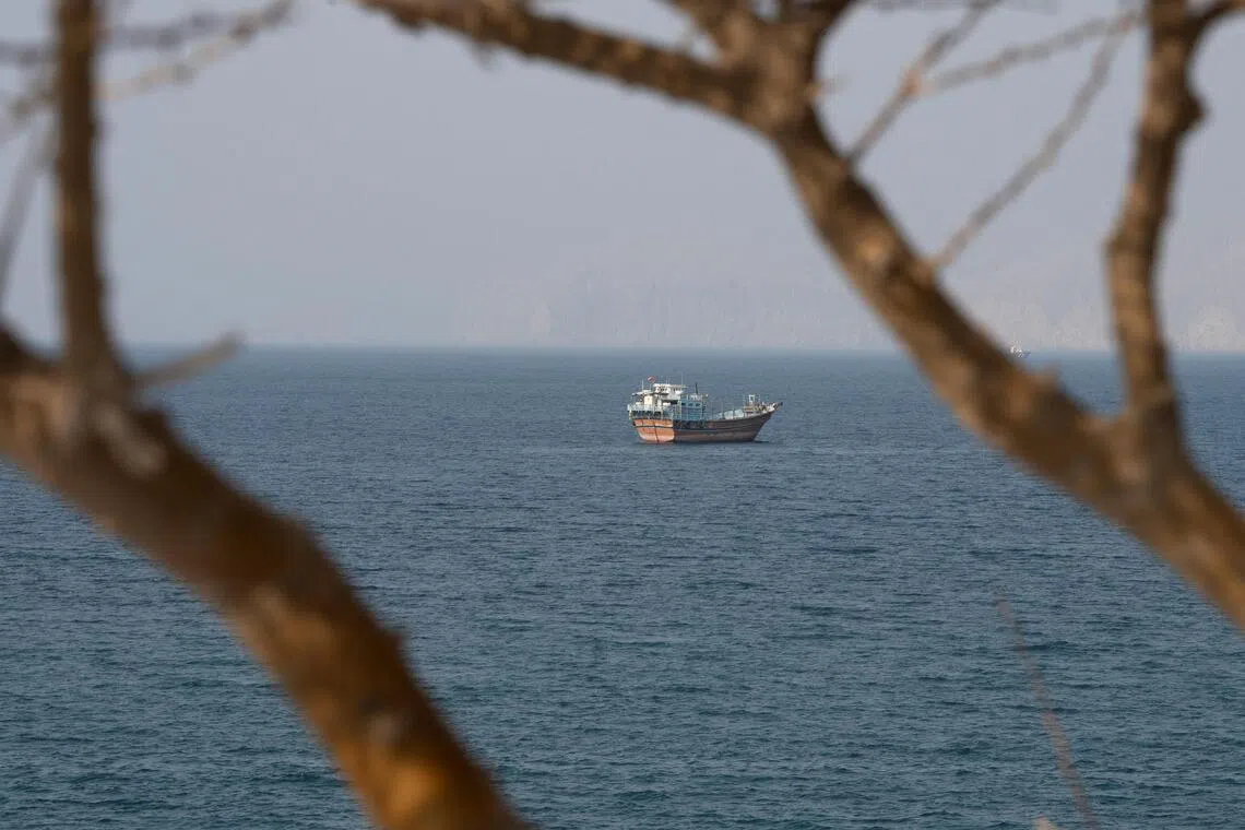 Tehran had recently launched strikes against UAE-linked ships. 