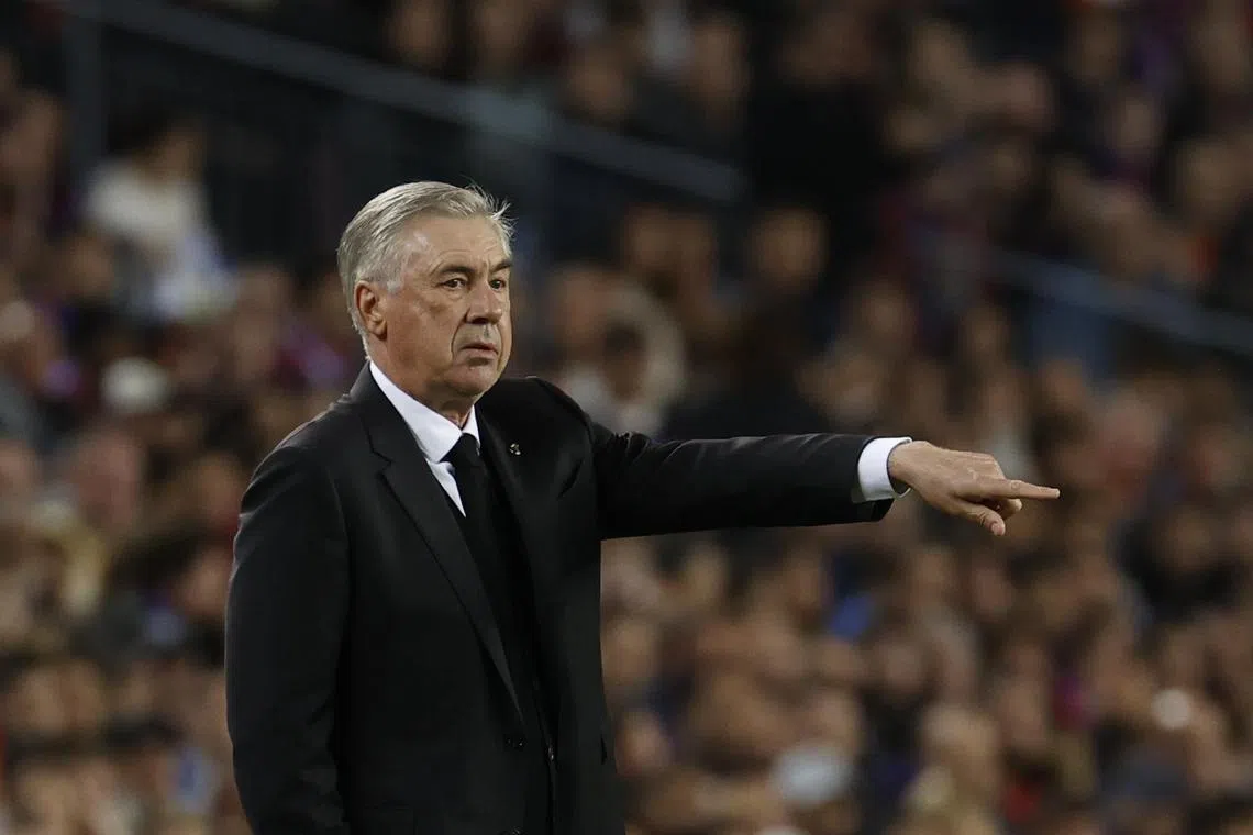 Carlo Ancelotti intends to see out his contract with Real Madrid which ends in June 2024. 