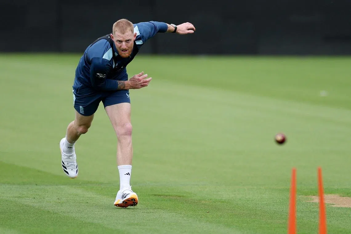 Cricket - England v New Zealand - First Test - Practice Session - Lord's Cricket Ground, London, Britain - June 2, 2026 England's Ben Stokes during the practice session Action Images via Reuters/Andrew Boyers