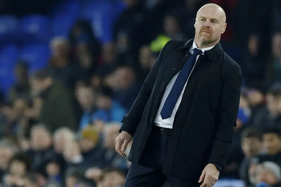 Soccer Football - Premier League - Everton v Manchester United - Goodison Park, Liverpool, Britain - November 26, 2023 Everton manager Sean Dyche Action Images via REUTERS/Jason Cairnduff/File photo