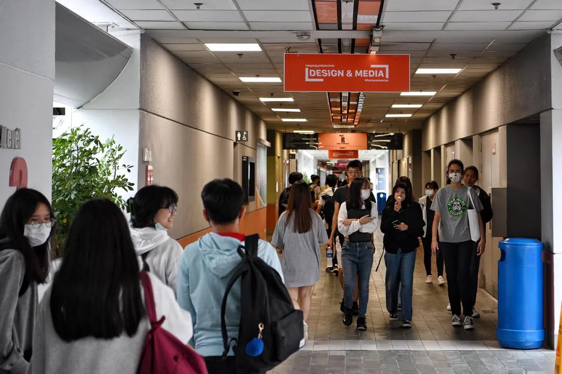 Despite the writer's initial doubts, studying in a polytechnic turned out to be the better choice for her daughter.