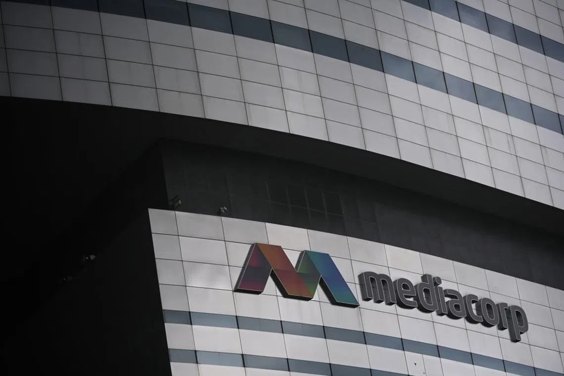 A male employee, who was found "behaving suspiciously" inside a female toilet on Mediacorp's premises, has been dismissed.