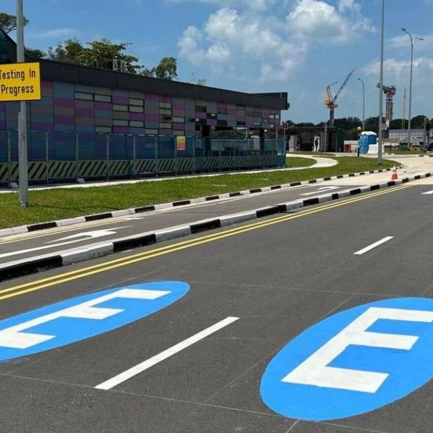 The new signs and markings are part of the Land Transport Authority’s tests ahead of its transition to the next-generation Electronic Road Pricing (ERP) system.
