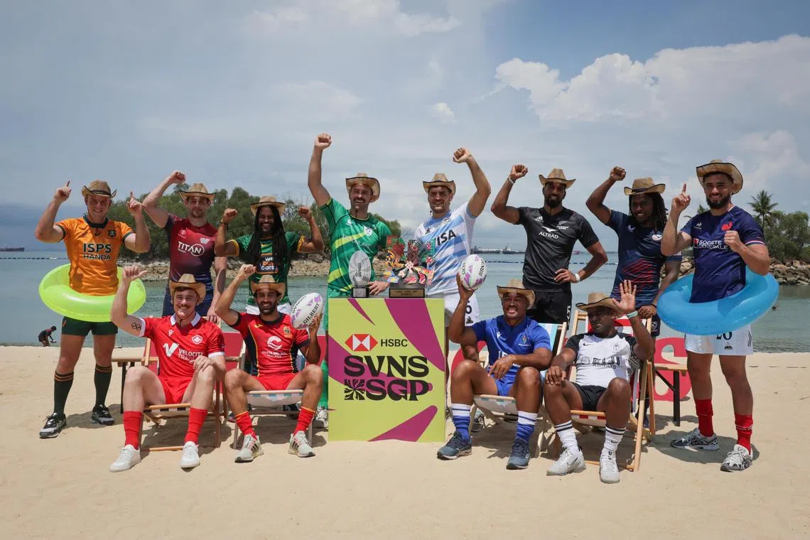 The HSBC SVNS, previously known as the World Rugby Sevens Series, will stop in Singapore from May 3-5 for the seventh and last leg for the regular season before the grand final in Madrid featuring the top eight teams.