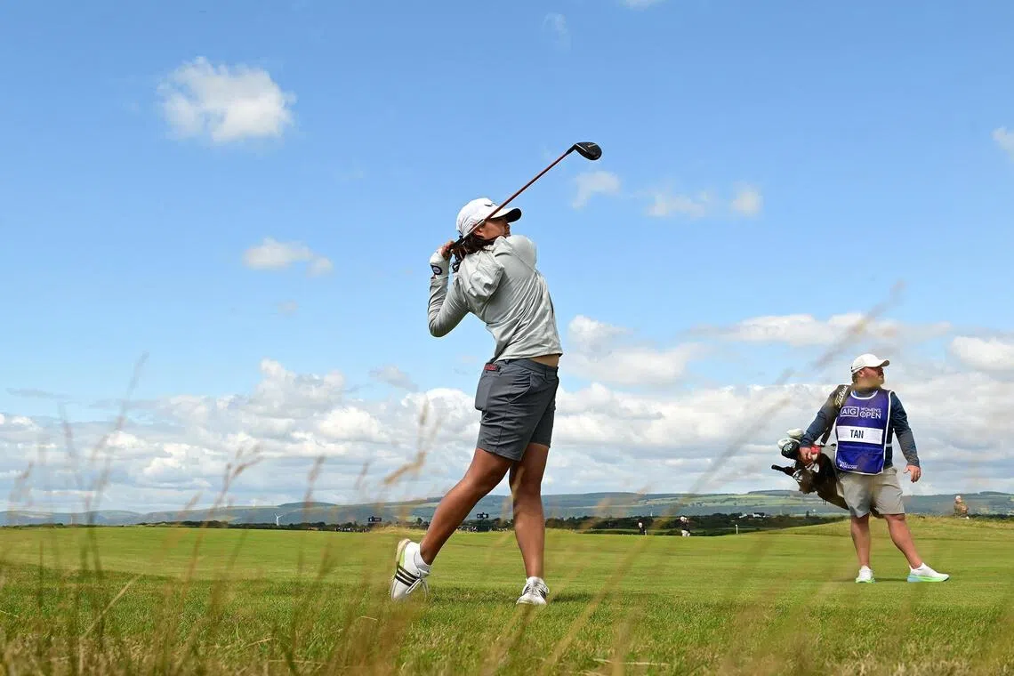 Singaporean golfer Shannon Tan has made her fine improvements in her short game and in her final round play. 
