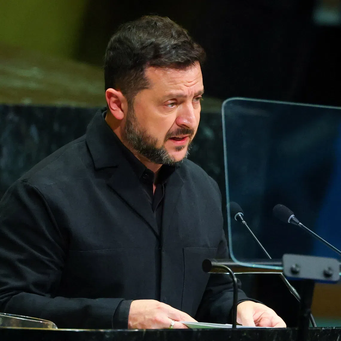 The meeting was aimed at discussing efforts to end the 4½-year war, Ukrainian President Volodymyr Zelensky said.