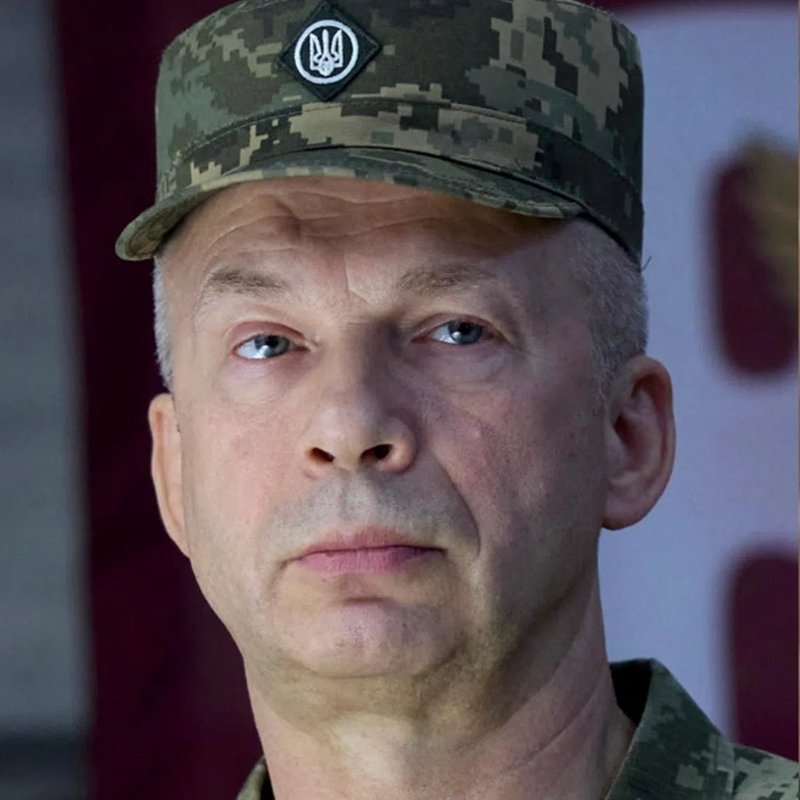 Oleksandr Syrsky (left) has been replaced as Ukraine’s army chief by joint forces commander Mykhailo Drapaty.