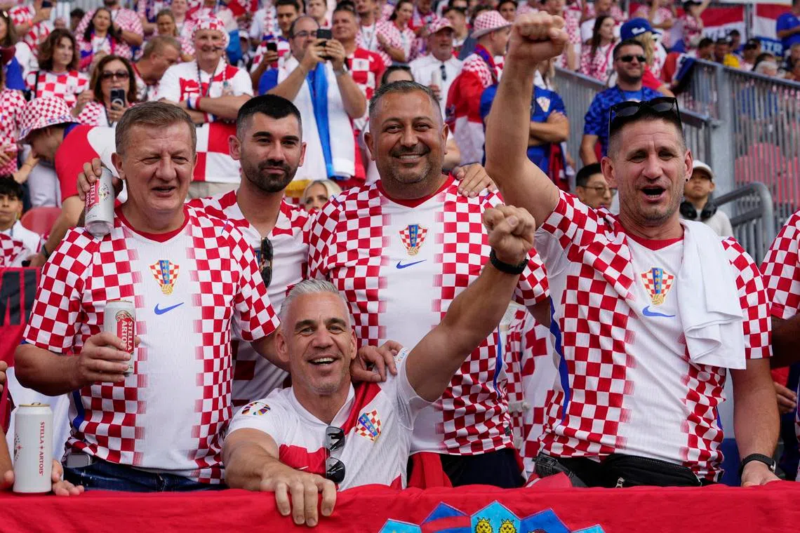 Soccer Football - FIFA World Cup 2026 - Group L - Panama v Croatia - Toronto Stadium, Toronto, Canada - June 23, 2026 Croatia fans inside the stadium before the match IMAGN IMAGES via Reuters/John E Sokolowski