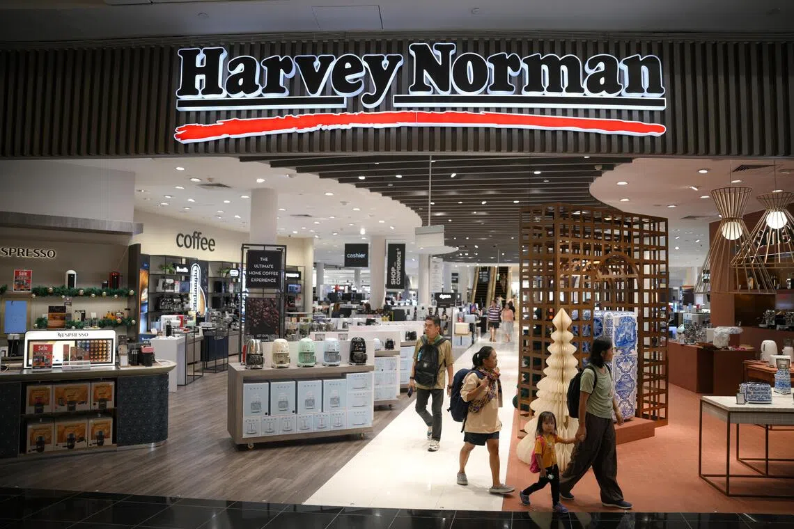 Harvey Norman said on Sept 10 that it has logged 1,588 scam-related enquiries since May.