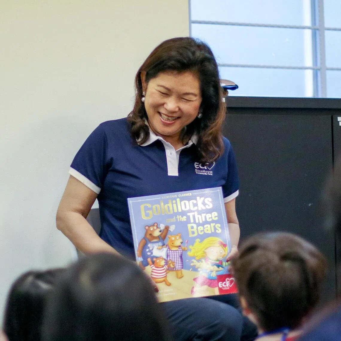 EtonHouse founder Ng Gim Choo likes to read Goldilocks And The Three Bears to children.