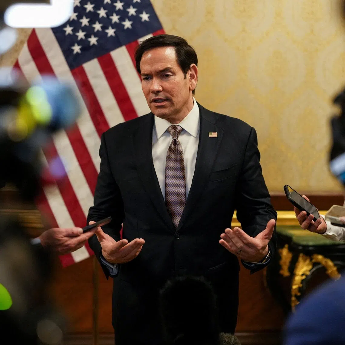 US Secretary of State Marco Rubio has acknowledged his delicate mission in pitching the peace deal to Gulf Arab leaders.