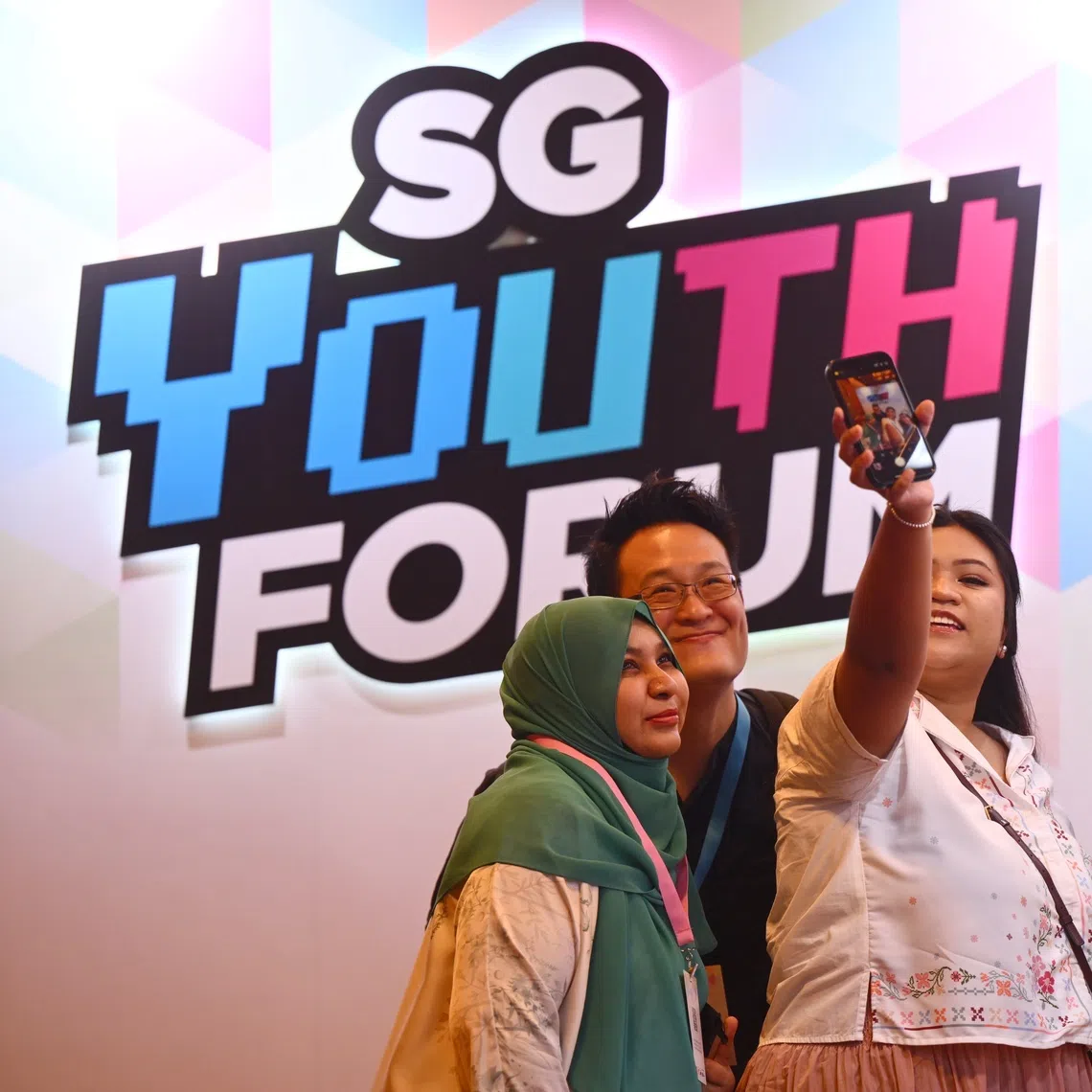 Attendees at the Singapore Youth Forum by National Youth Council at Sands Expo and Convention Centre on Sep 6, 2025. 