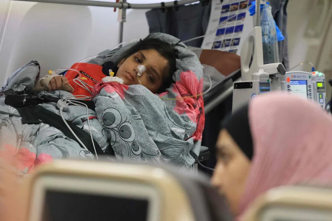 On Nov 27, 80 patients and their relatives were airlifted to the United Arab Emirates from Egypt’s El-Arish airport.