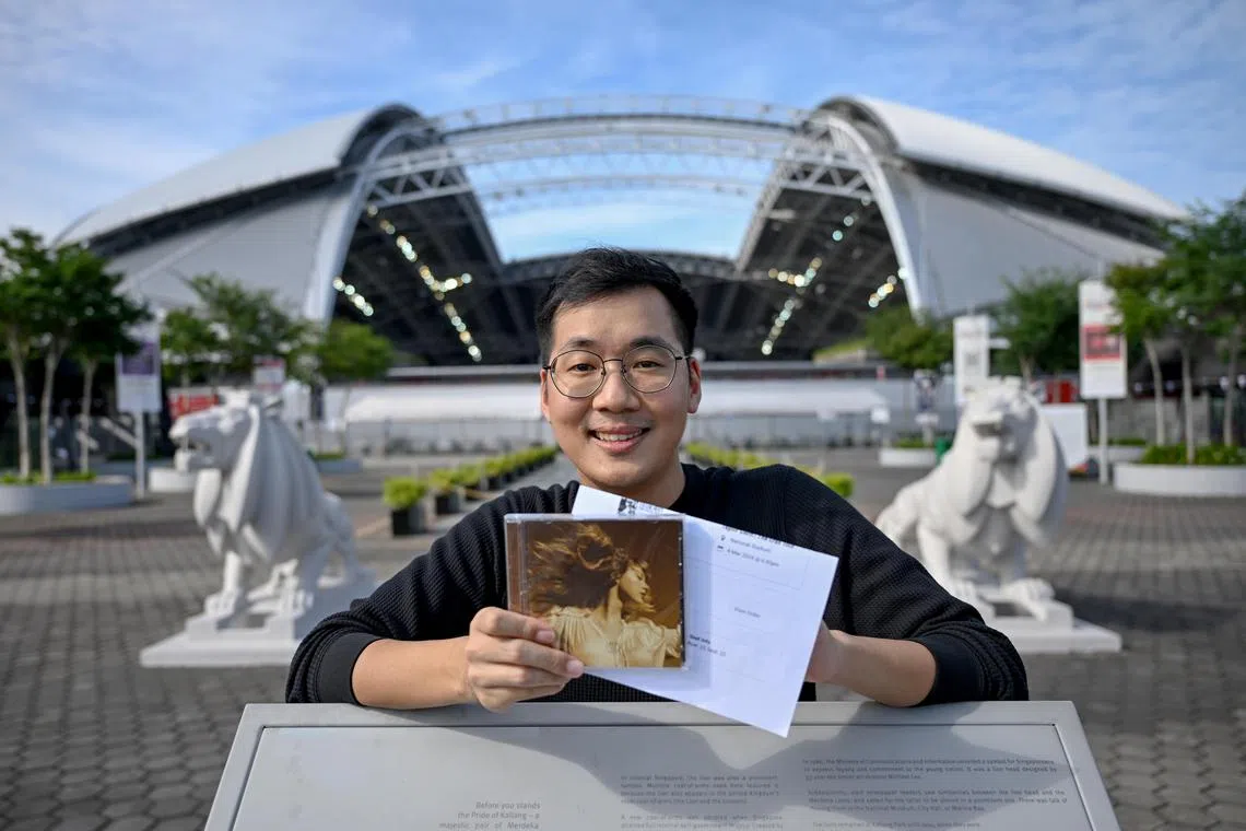 Life coach Matthew Zachary Liu is looking for a ”Juliet who will say yes” - a girlfriend to attend the Taylor Swift concert with. He has a pair of VIP 1 tickets for the superstar's March 4 show. P