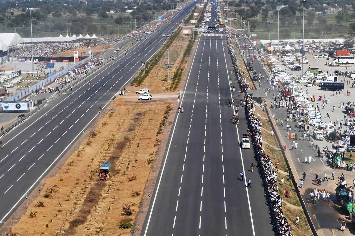 Once fully completed, the expressway will half travel time between the two cities to 12 hours.