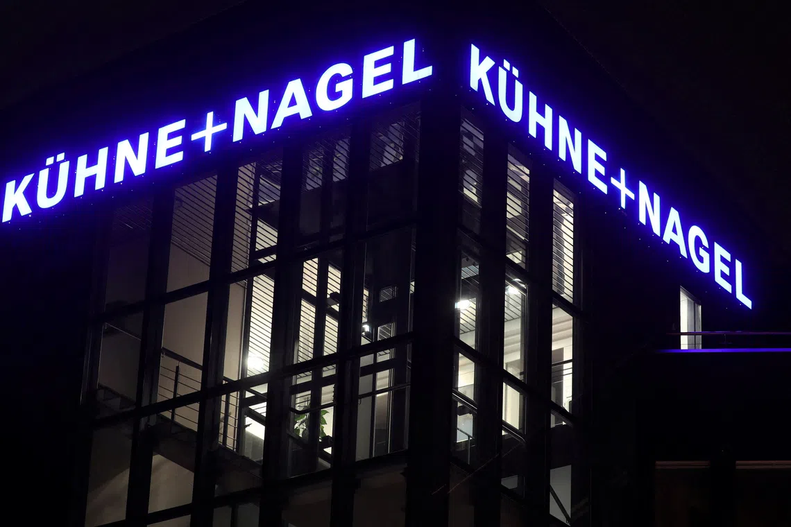 Swiss logistics giant Kuehne+Nagel wholly owns Apex Logistics, which is reportedly being investigated by the US over its suspected role in supplying AI chips to China.