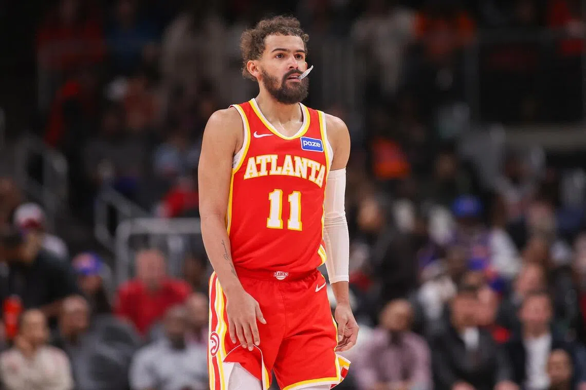 Trae Young has missed 28 of the Atlanta Hawks' 38 games this season, and he is currently sidelined by a quad contusion. Young is averaging 19.3 points and 8.9 assists per game – both the lowest since his rookie season.