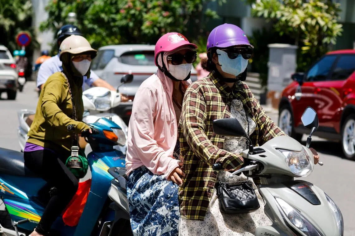Heatwave set to hit northern and central Vietnam, with temperatures forecast to exceed 40 deg C