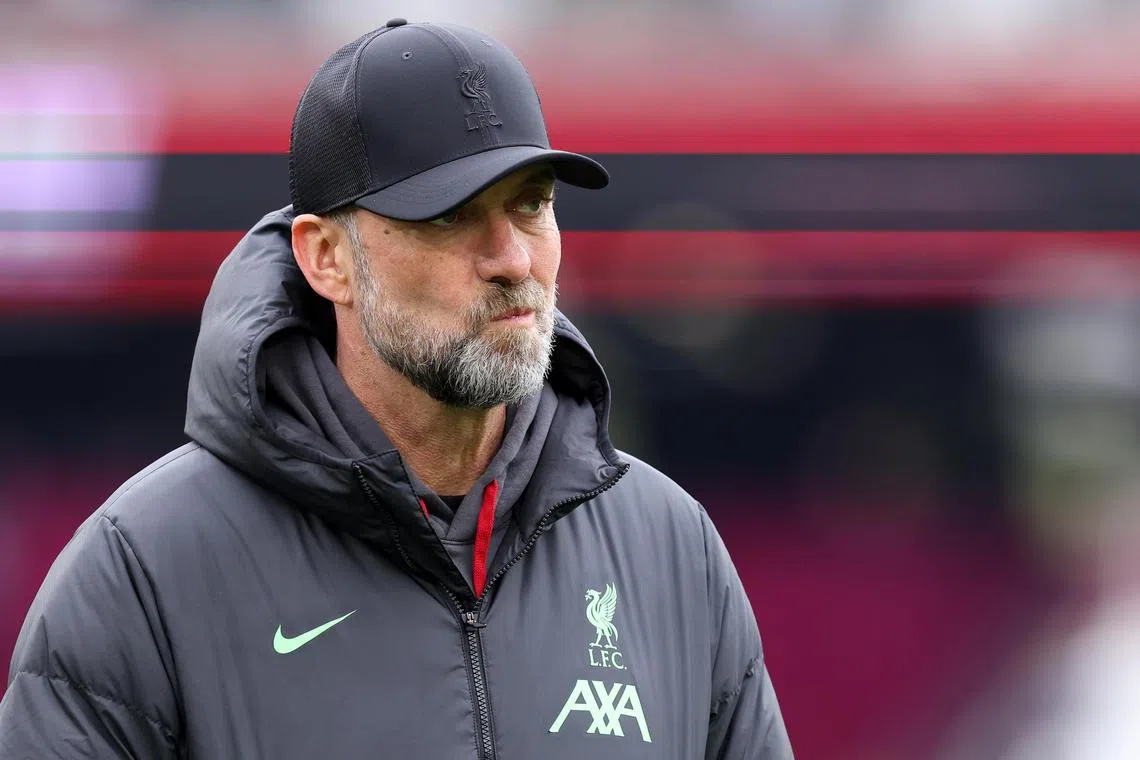 Liverpool have looked physically and mentally exhausted as the pressure of Klopp's impending departure has seemingly weighed on an injury-hit squad.