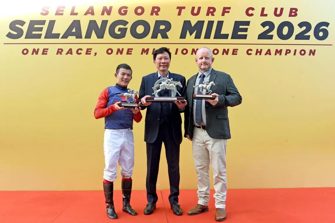 SELANGOR MILE - AQUITAINE
PHOTO: SELANGOR TURF CLUB