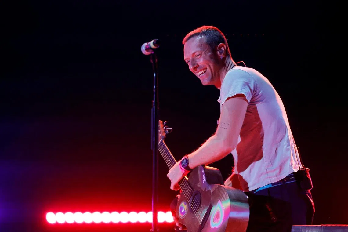 British band Coldplay is scheduled to perform on the outskirts of Mumbai in January 2025 on an Asia tour.