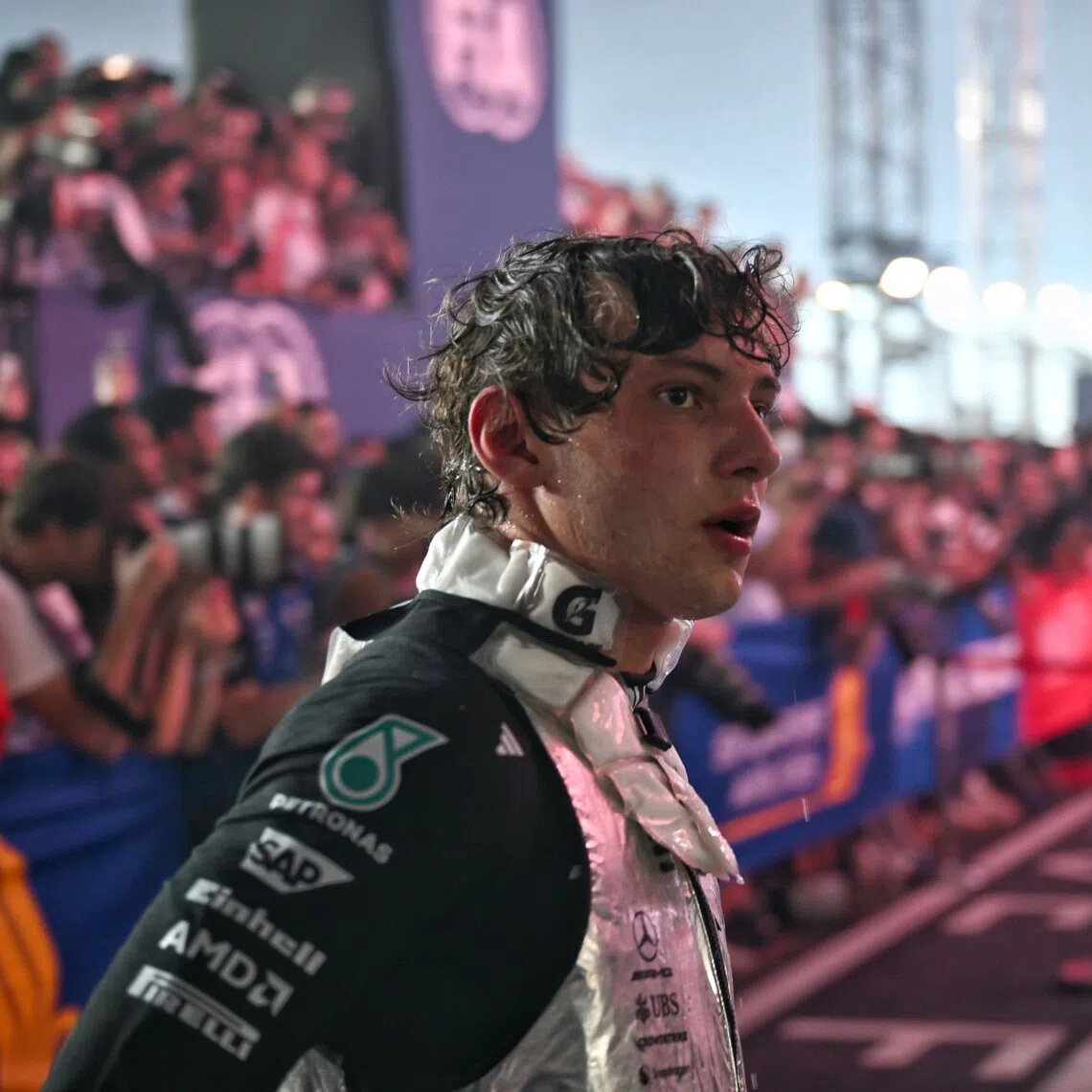 Kimi Antonelli, 20, could become the youngest Formula 1 world champion at the next race in the United States on Oct 25.