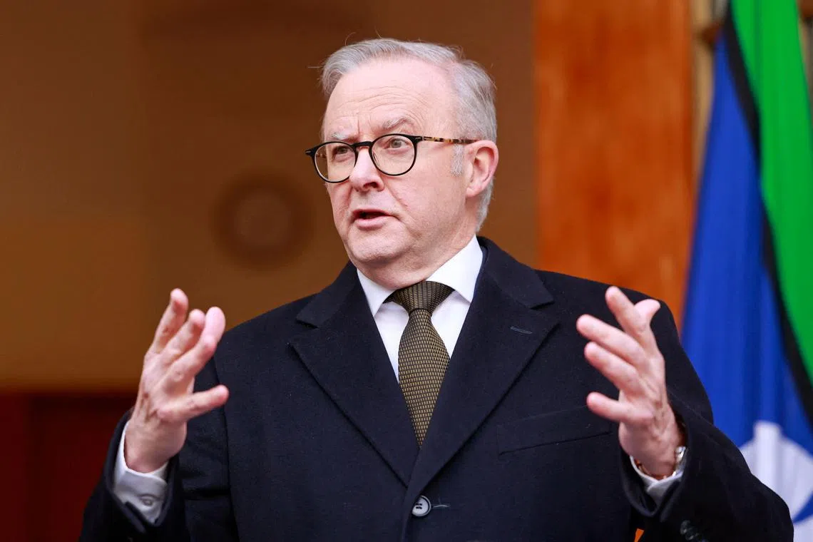 Australia will recognise a Palestinian state at the United Nations General Assembly in September, Mr Anthony Albanese said on Aug 11.