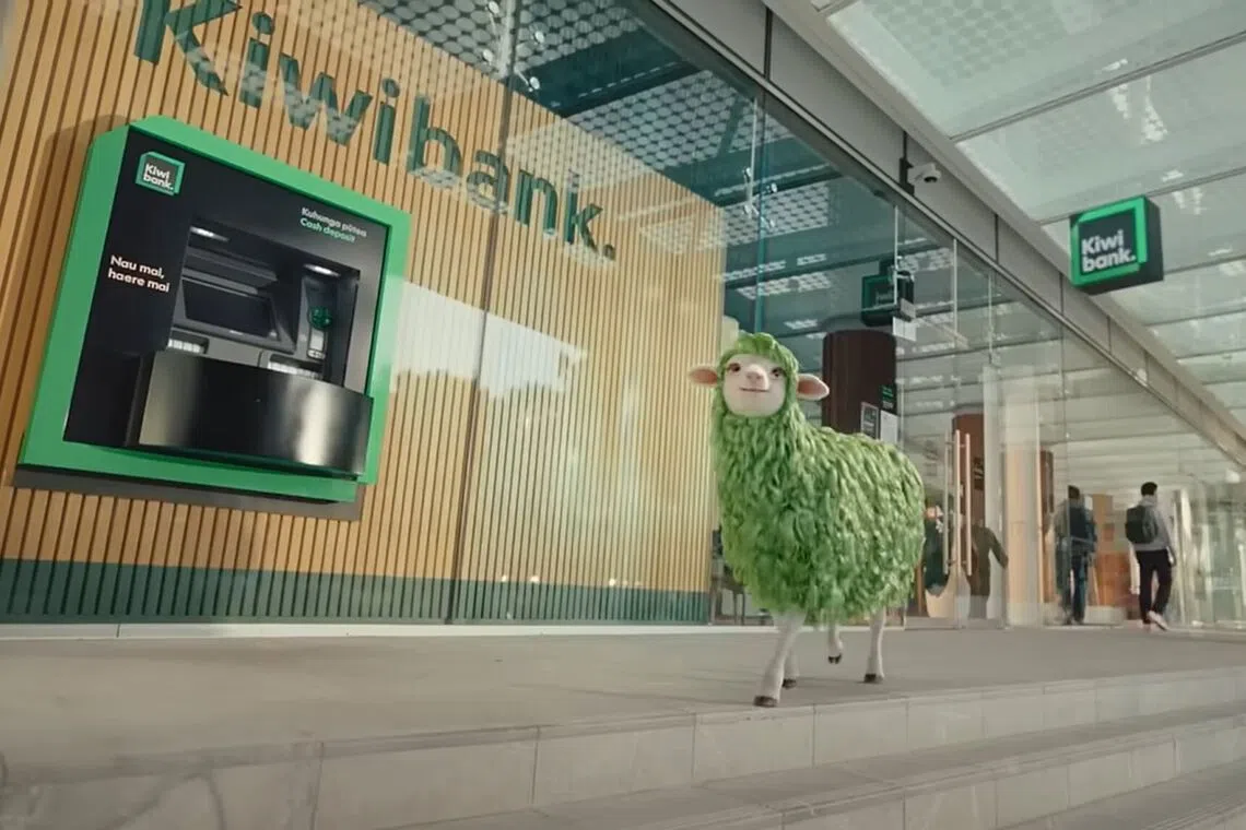 Kiwibank’s sheep mascot Buck went viral for its good looks, sparking social media memes that prompted the bank to issue takedown requests.
