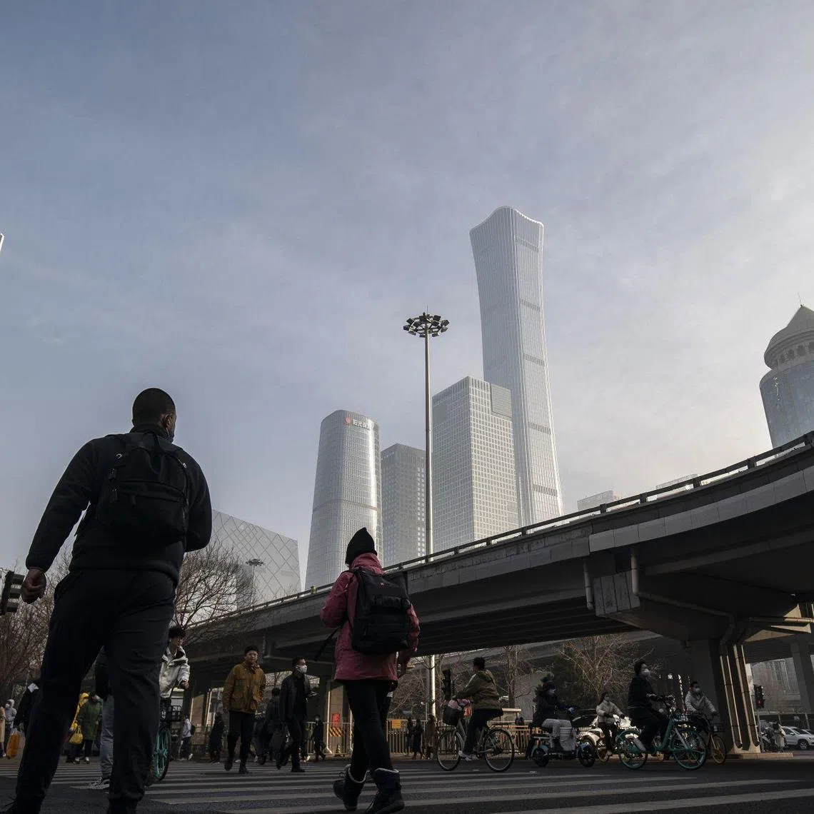 China has set a modest growth target of around 5 per cent, its lowest in three decades. 