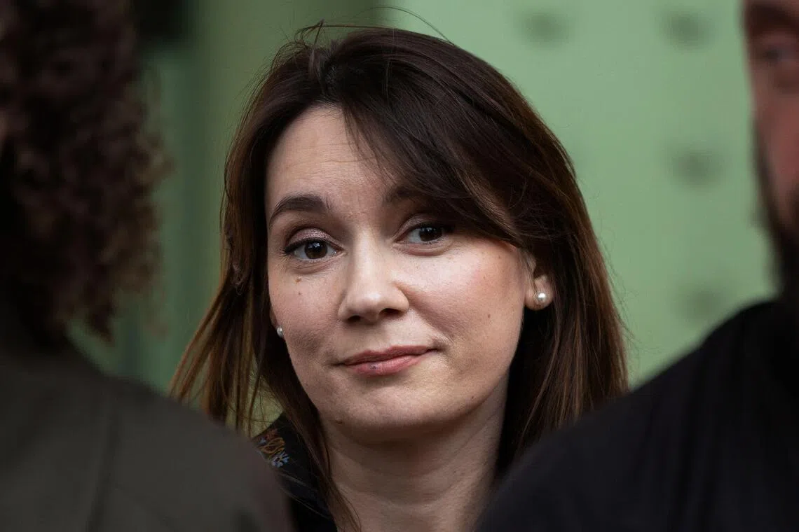(FILES) Xenia Fedorova, former director of the French version of Disinformation experts have raised the alarm about Xenia Fedorova, as France heads for a presidential election in 2027.