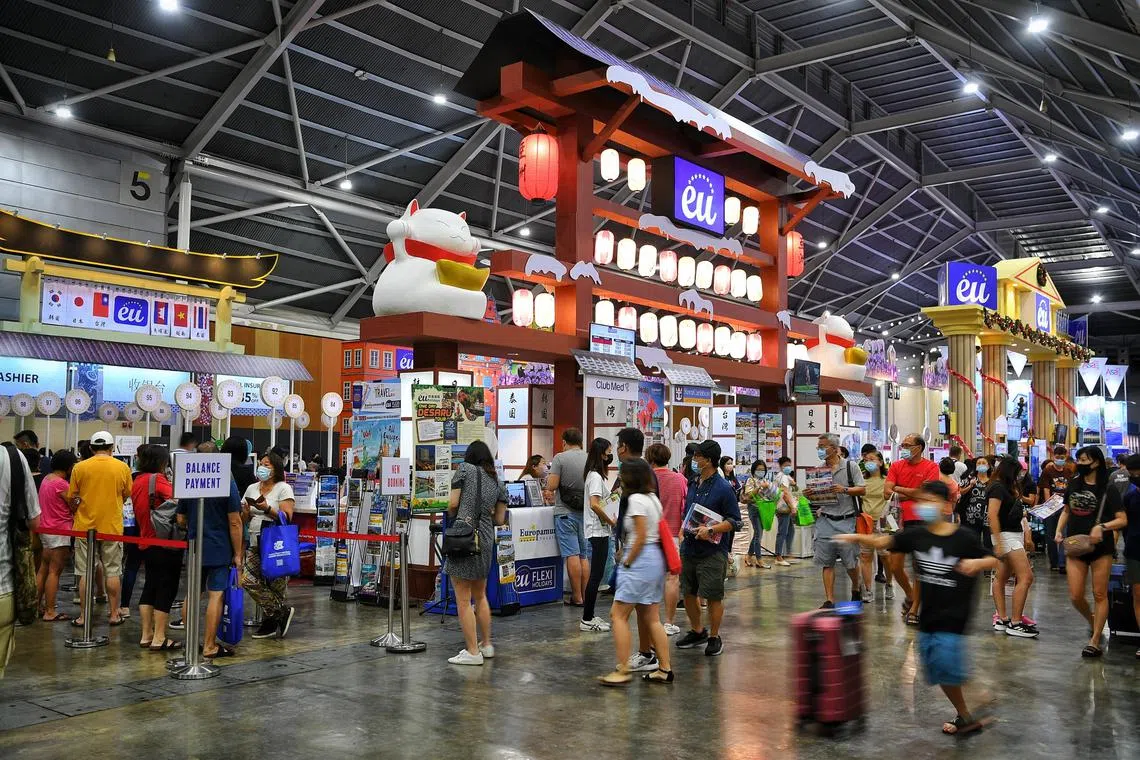 Returning for its 57th edition, the travel fair is back from Feb 24 to Feb 26 at Singapore Expo Hall 5. 