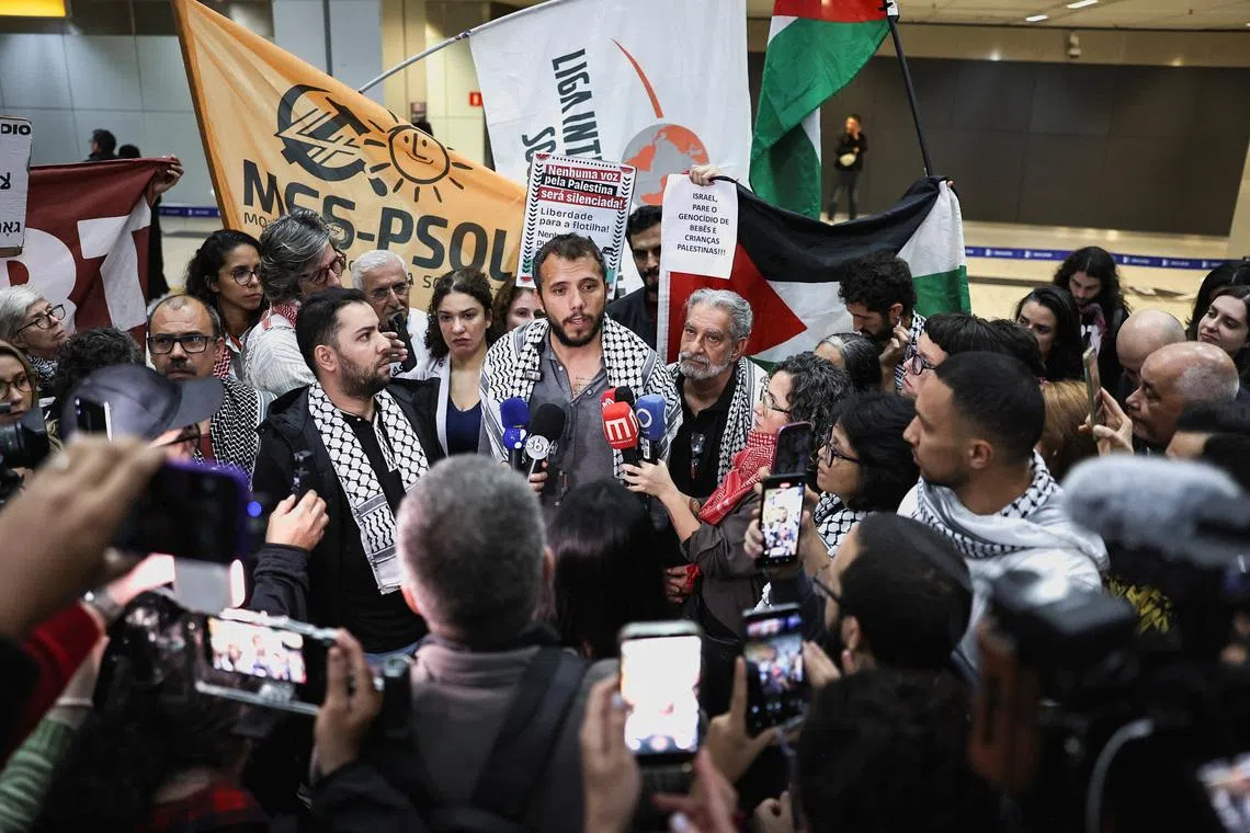 Brazilian flotilla activist returns home, alleges torture during Israel detention