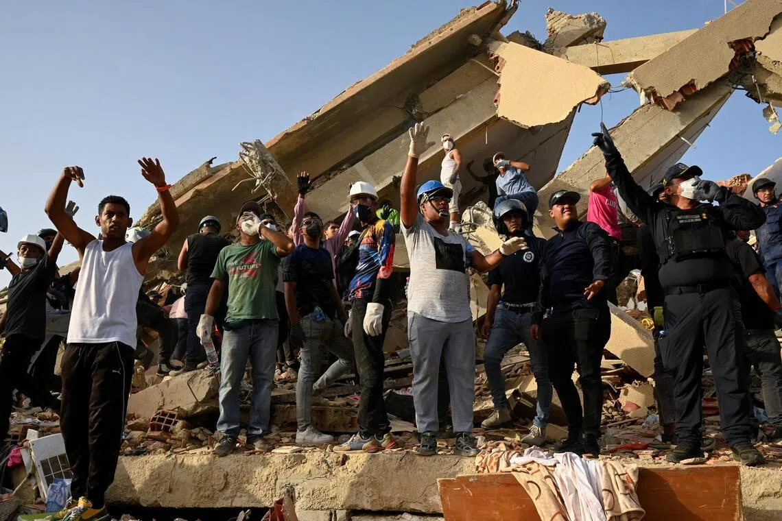 Scenes of collapse: The emergency at Venezuela’s hospitals after twin earthquakes