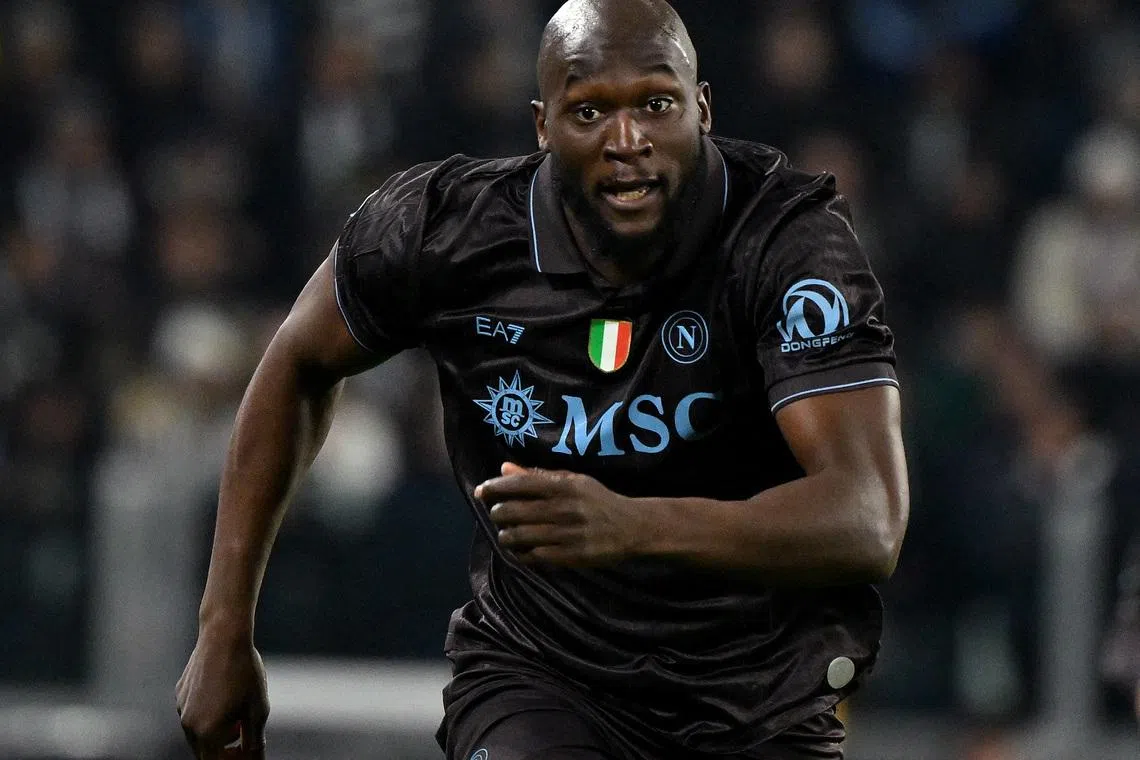 Soccer Football - Serie A - Juventus v Napoli - Allianz Stadium, Turin, Italy - January 25, 2026 Napoli's Romelu Lukaku REUTERS/Alberto Lingria